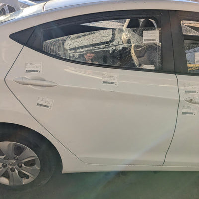 2012 Hyundai Elantra Right Rear Door Sliding