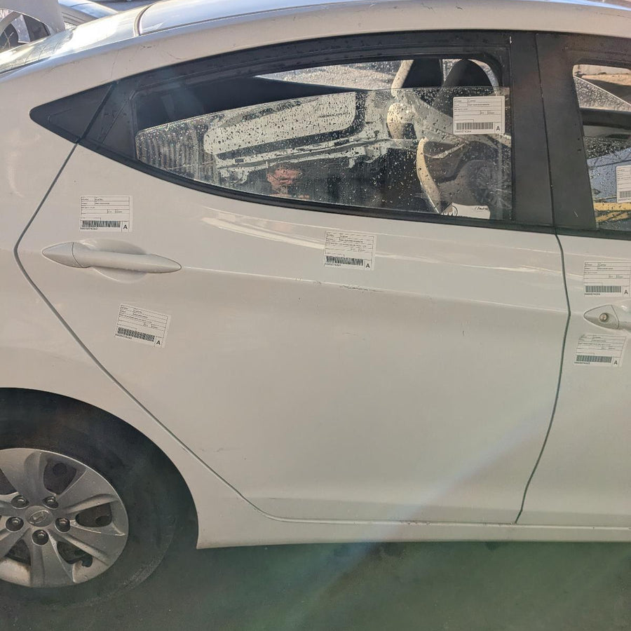 2012 Hyundai Elantra Right Rear Door Sliding