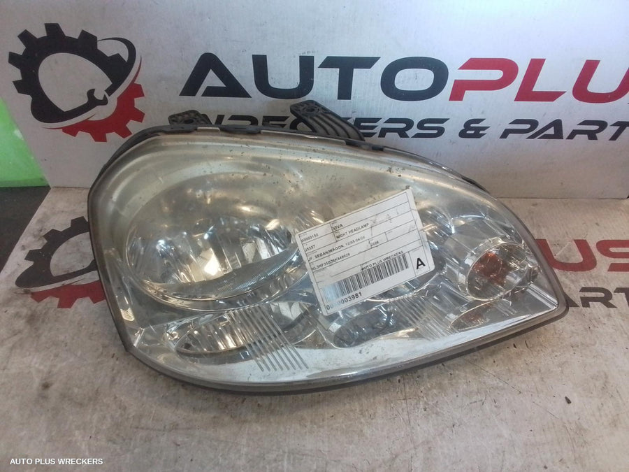 2008 Holden Viva Right Headlamp