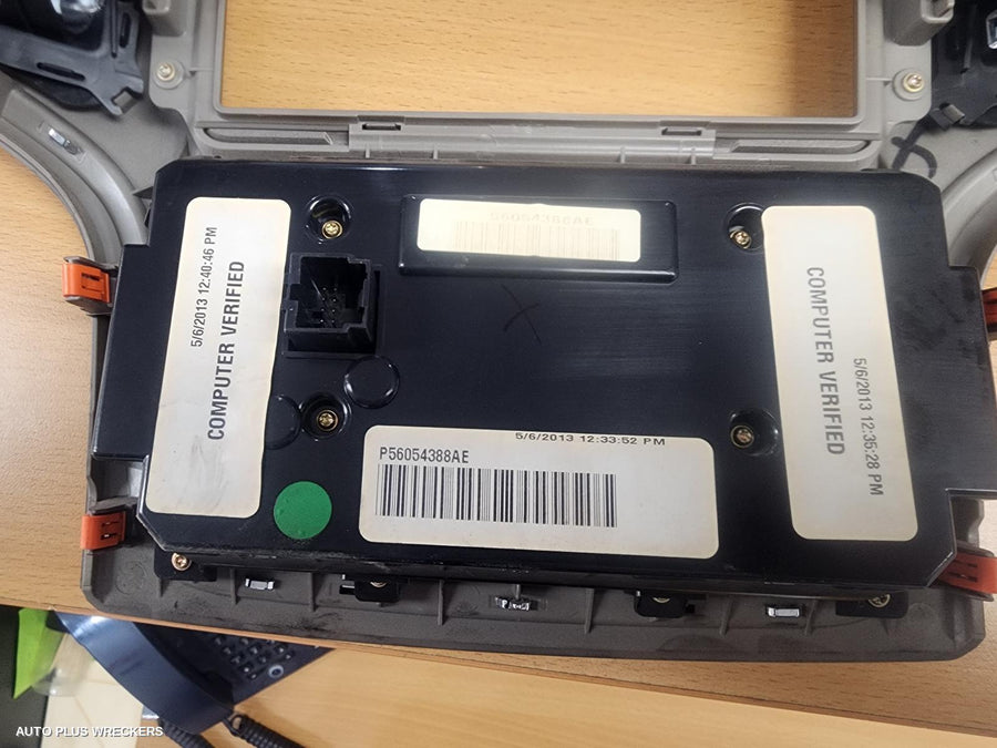 2010-2013 Jeep Grandcherokee Heater Ac Controls