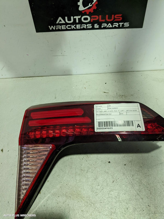 2014-2018 Honda Hrv Rear Garnish