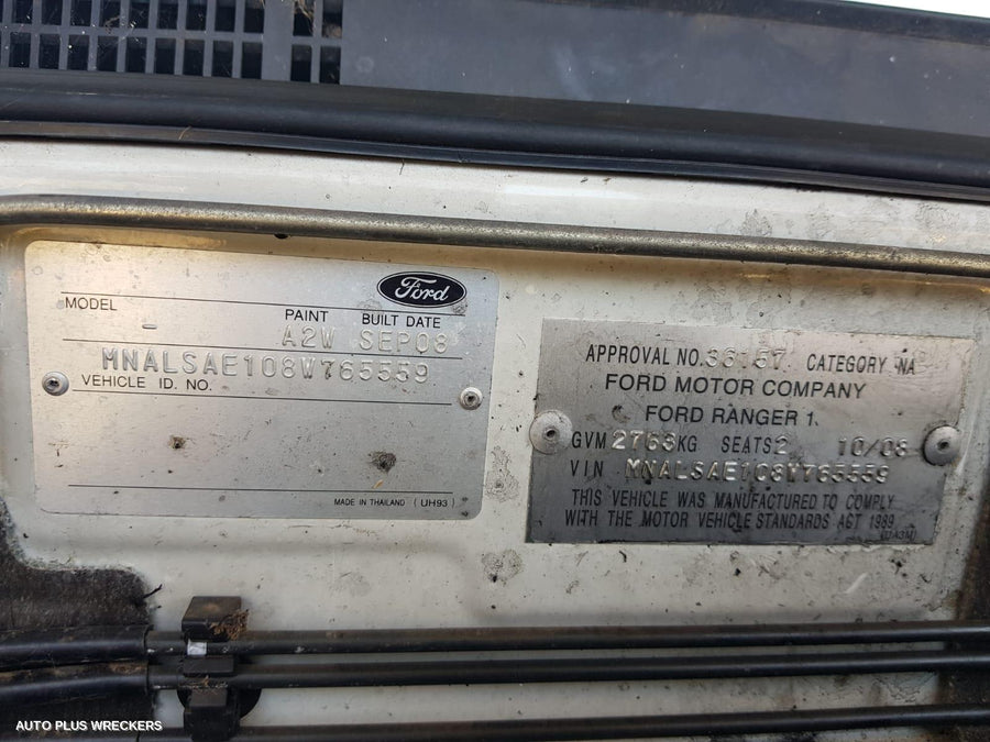 2009 Ford Ranger Left Front Window Reg Motor