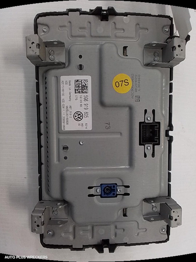 2020-2025 Volkswagen T-cross Radio Cd Dvd Sat Tv