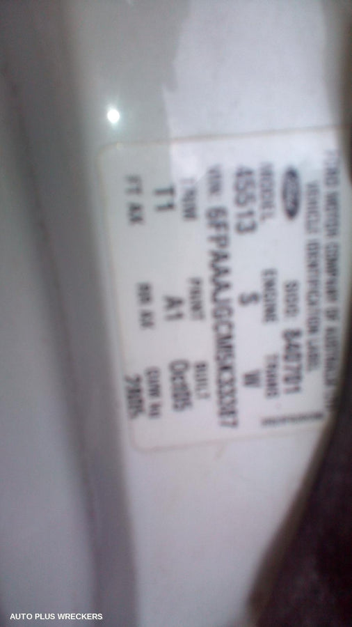 2006 Ford Falcon Steering Box Rack