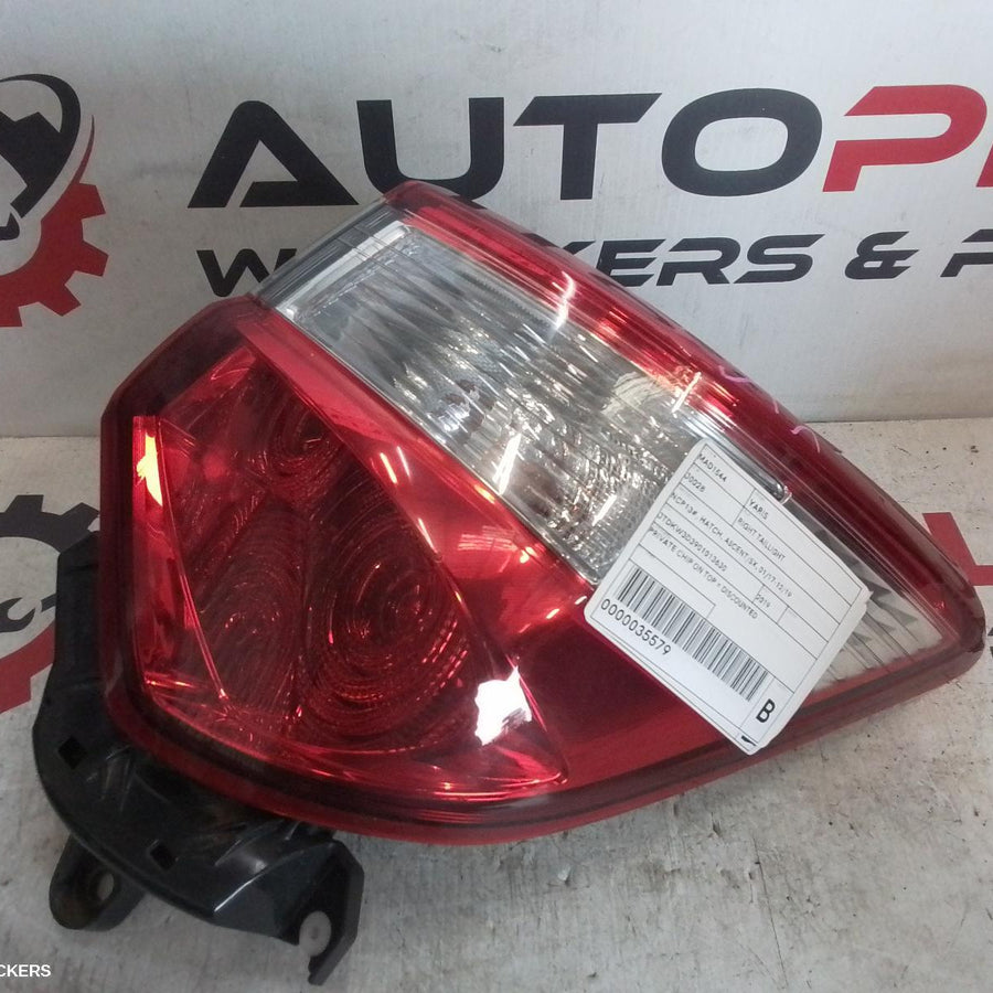 2017-2019 Toyota Yaris Right Taillight