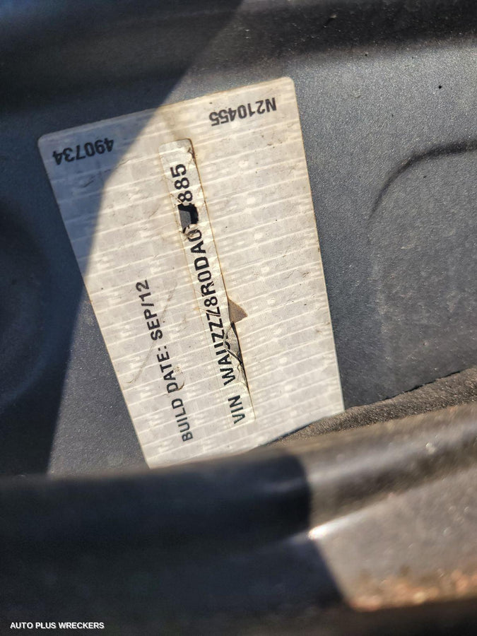 2013 Audi Q5 Left Door Mirror