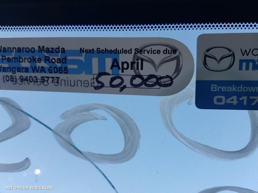 2015 MAZDA CX3 LEFT REAR DOOR SLIDING