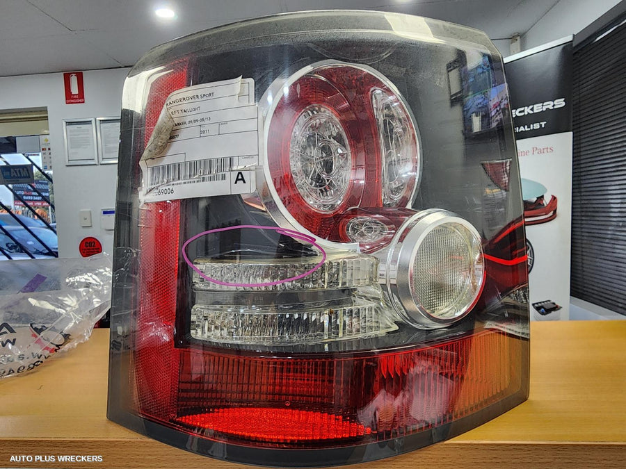 2011 Land Rover Rangerover Sport Left Taillight
