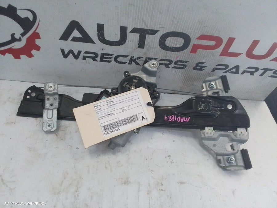 2011-2018 Holden Barina Right Front Window Reg Motor