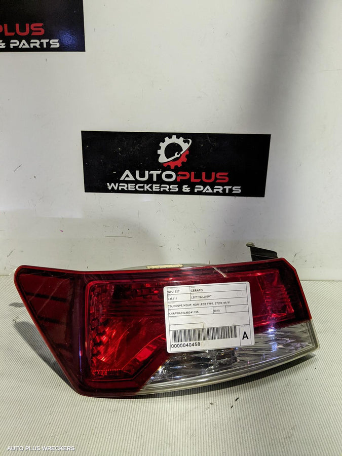 2009-2011 Kia Cerato Left Taillight