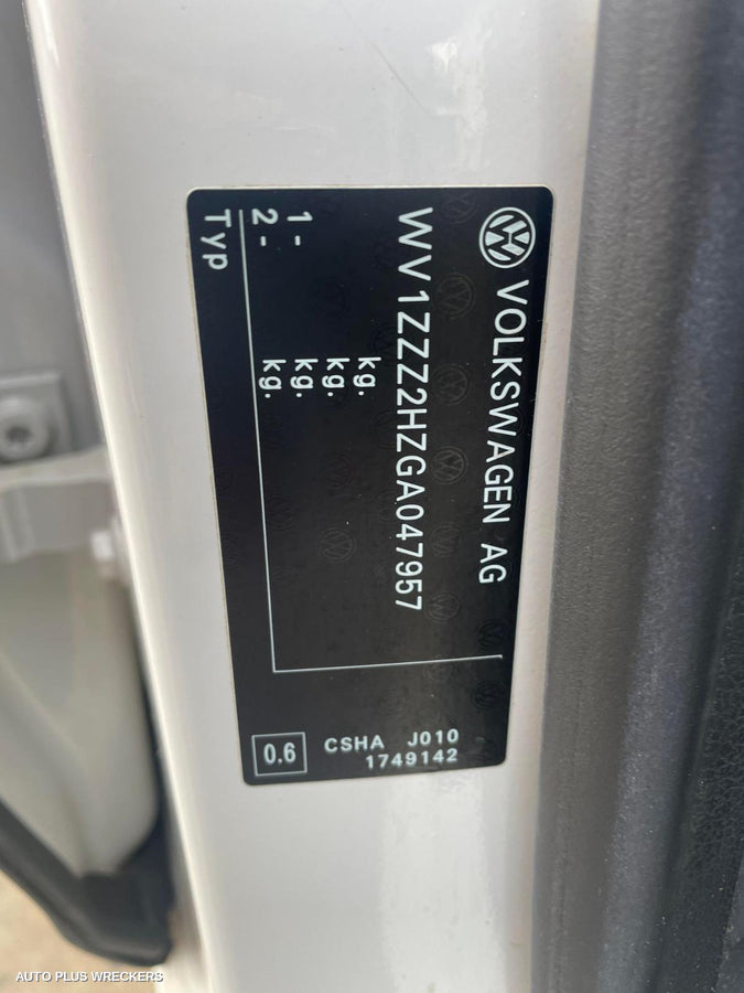 2016 Volkswagen Amarok Door Handle