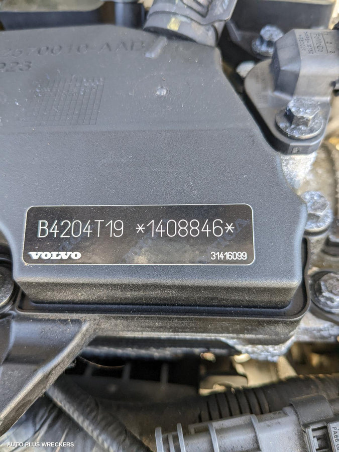 2016 Volvo S40 Left Front Door Window