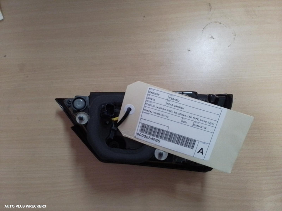2018-2021 Kia Cerato Rear Garnish