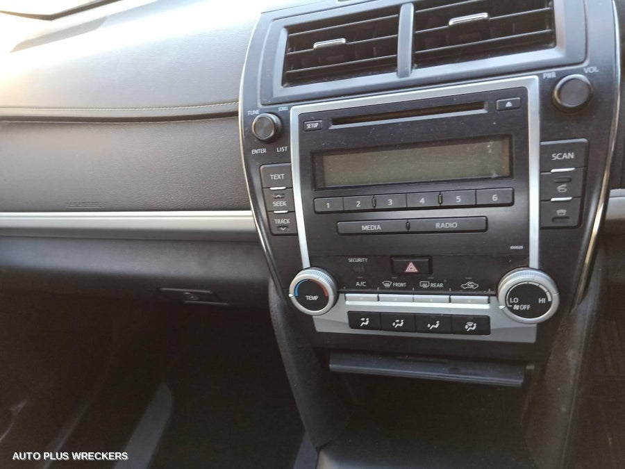 2012 Toyota Camry Heater Ac Controls