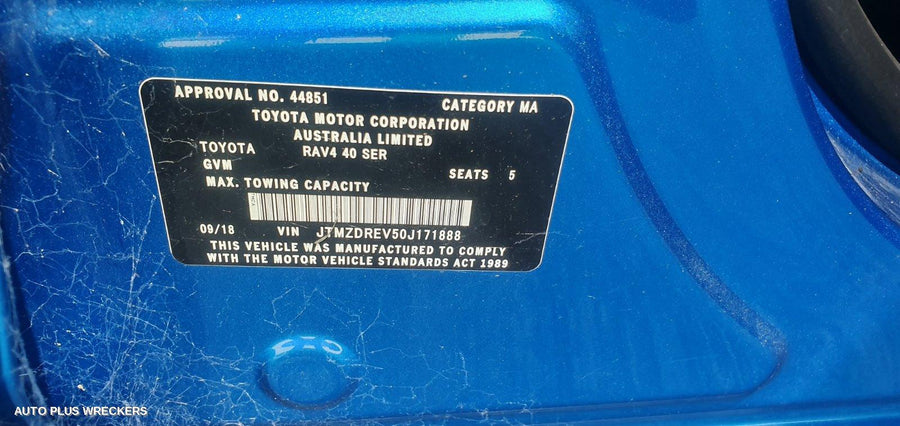 2018 Toyota Rav4 Abs Pump Modulator