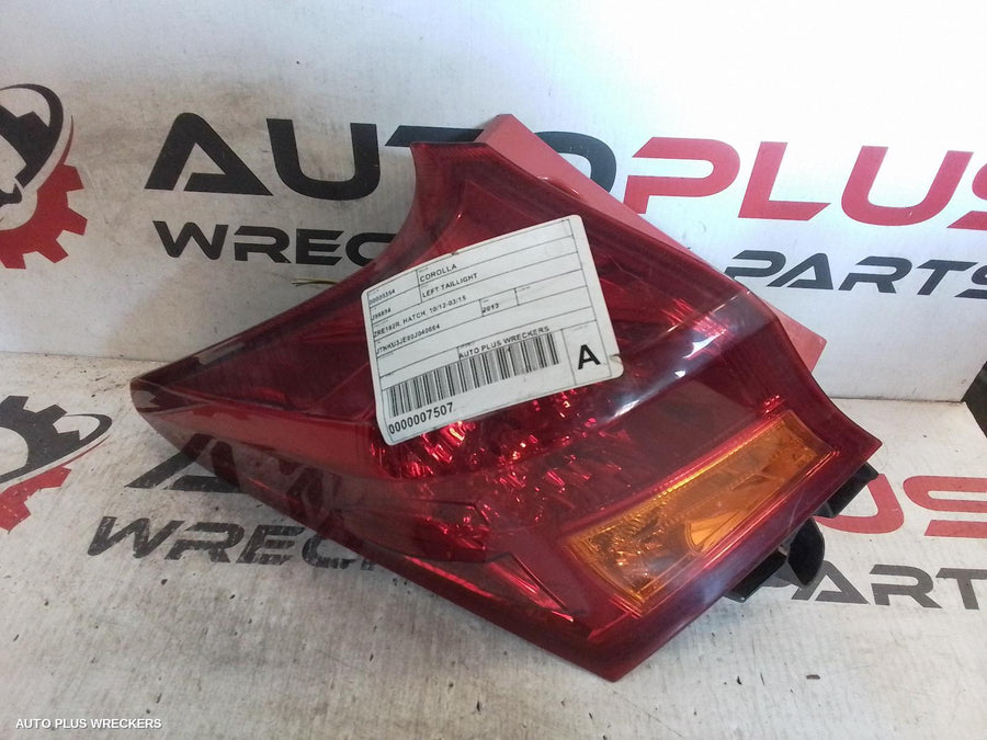 2012-2015 Toyota Corolla Left Taillight