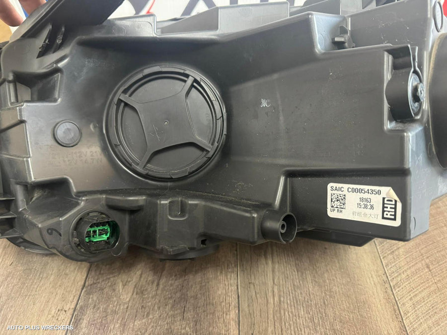 2017-2021 Ldv T60 Right Headlamp