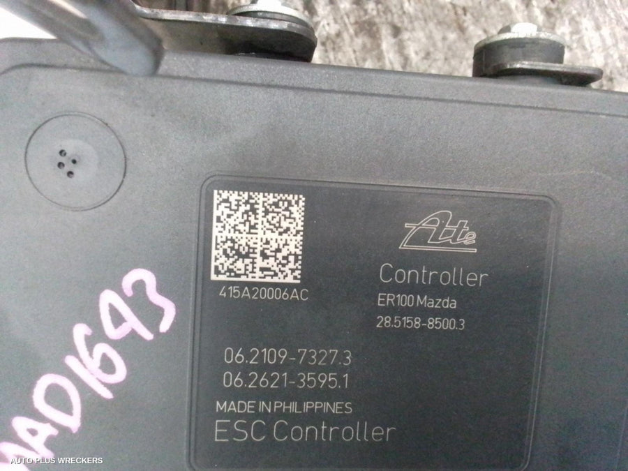 2013-2019 Mazda 3 Abs Pump Modulator