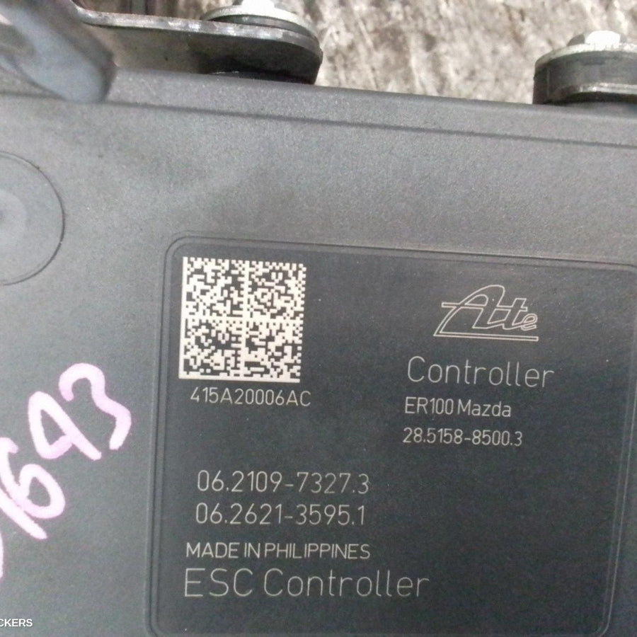 2013-2019 Mazda 3 Abs Pump Modulator