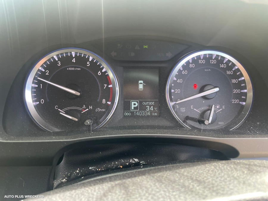 2015 Toyota Kluger Heater Ac Controls