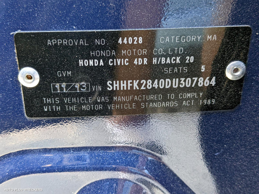 2014 Honda Civic A C Compressor