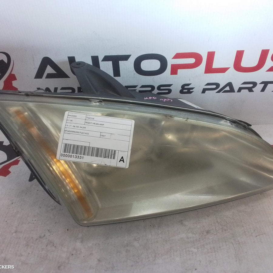2005-2009 Ford Focus Right Headlamp