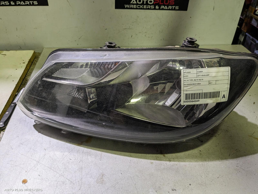 2010-2015 Volkswagen Caddy Left Headlamp