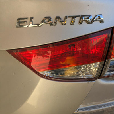 2012 Hyundai Elantra Rear Garnish