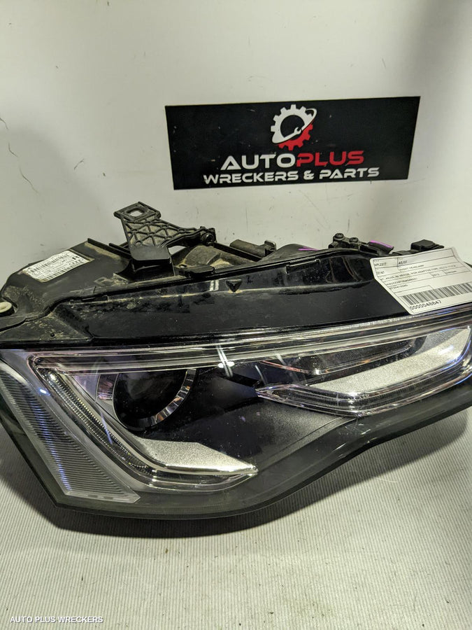 2012-2016 Audi A5 Right Headlamp