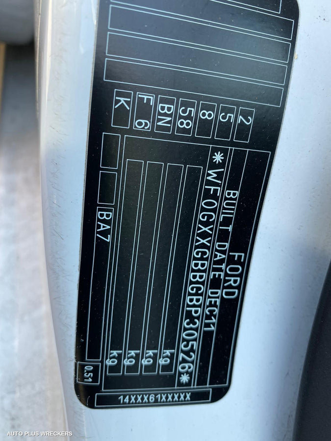 2012 Ford Mondeo Right Taillight