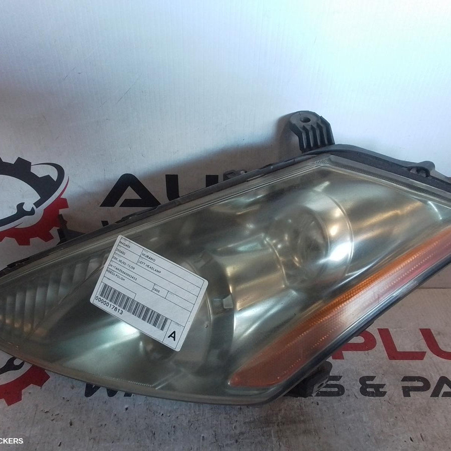 2002-2008 Nissan Murano Left Headlamp