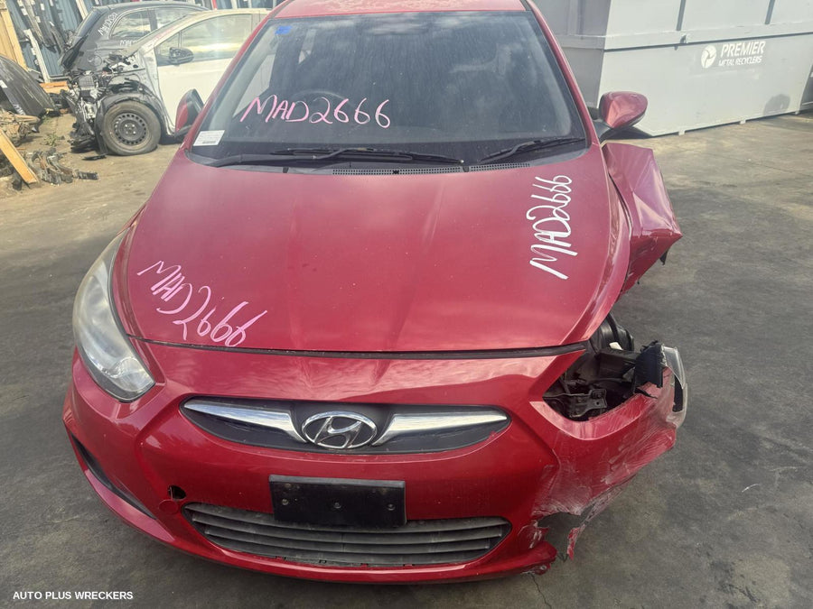 2011 Hyundai Accent Air Cleaner Box