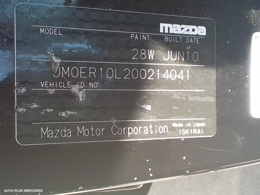 2010 Mazda Cx7 Steering Box Rack