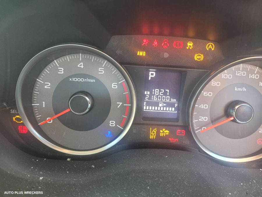 2013 Subaru Forester Instrument Cluster