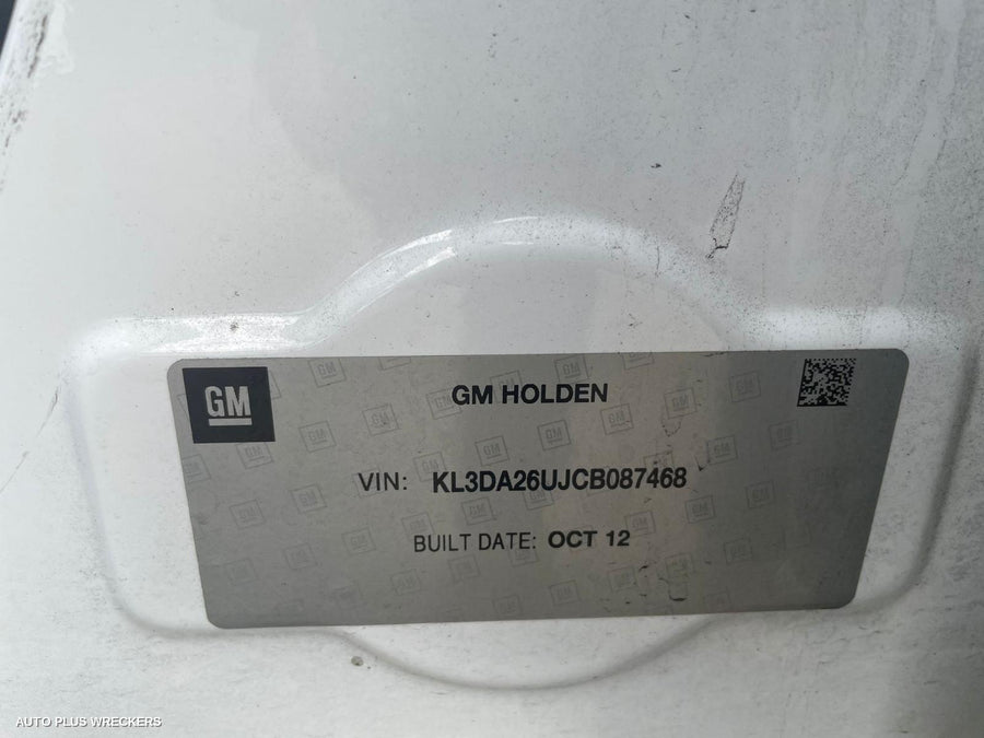 2013 Holden Captiva Throttle Body