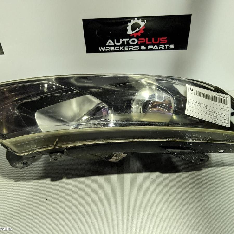 2013 Kia Optima Right Headlamp