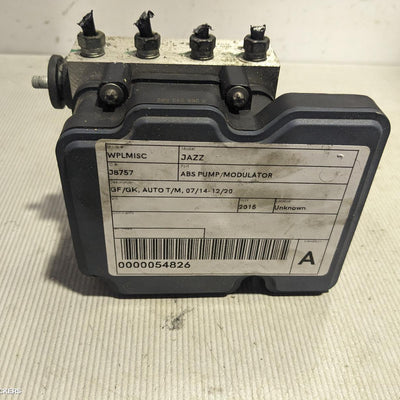 2015 Honda Jazz Abs Pump Modulator