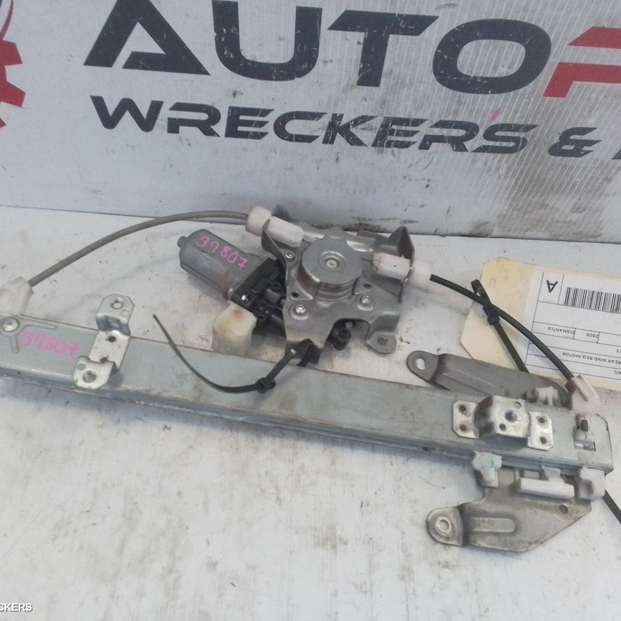 2007-2013 Nissan Xtrail Left Rear Wnd Reg Motor
