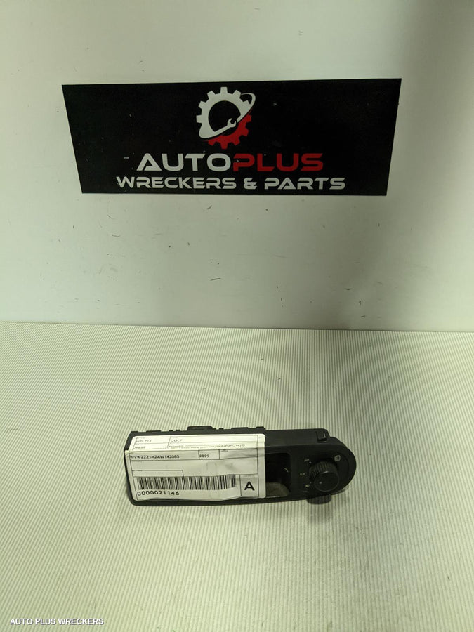 2009 Volkswagen Golf Pwr Dr Wind Switch