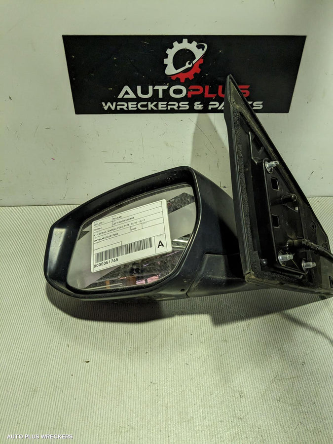 2012-2017 Nissan Pulsar Left Door Mirror