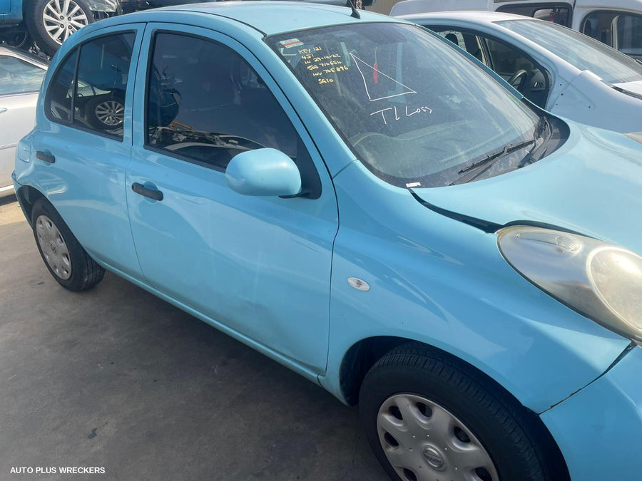 2009 Nissan Micra Left Rear Door Window