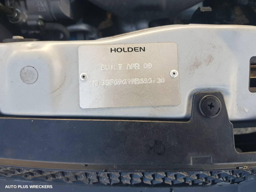 2009 HOLDEN BARINA SUNVISOR