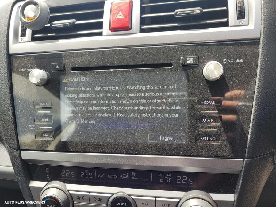 2017 Subaru Outback Reverse Camera