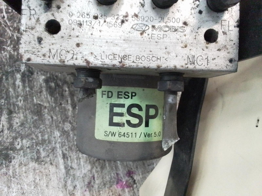 2007-2012 Hyundai I30 Abs Pump Modulator