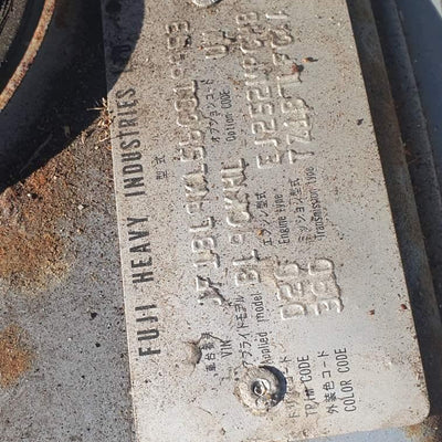 2006 Subaru Liberty Grille