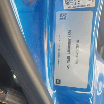 2015 Holden Colorado Right Door Mirror