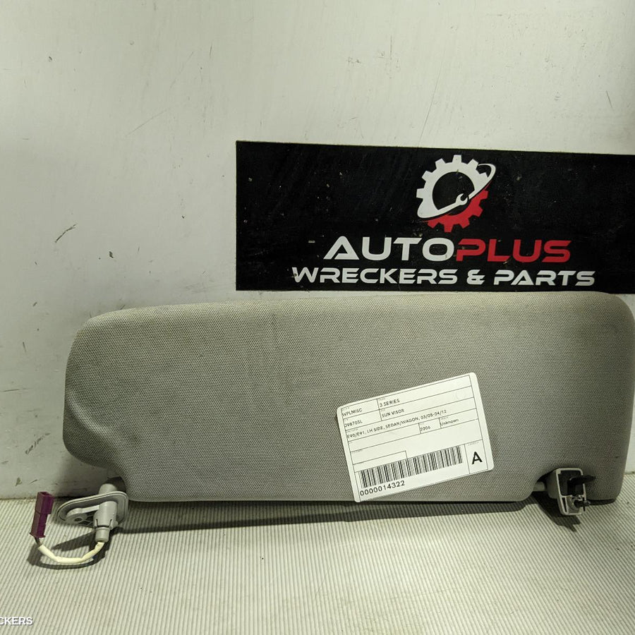 2006 BMW 3 SERIES SUNVISOR