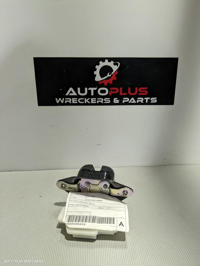 2018 Honda Odyssey Door Boot Gate Lock