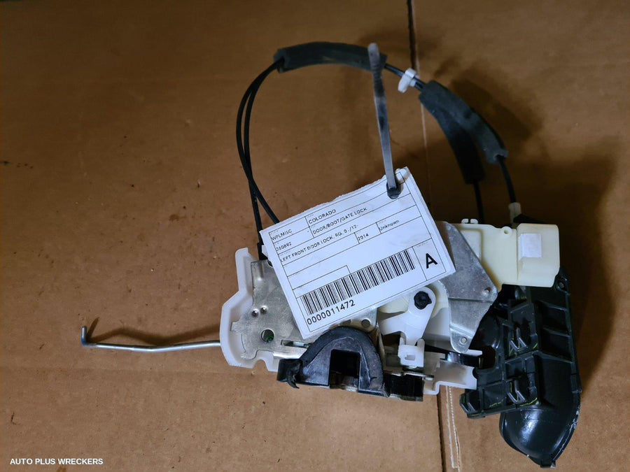 2014 Holden Colorado Door Boot Gate Lock