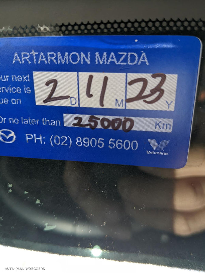 2020 Mazda Cx30 Bootlid Tailgate